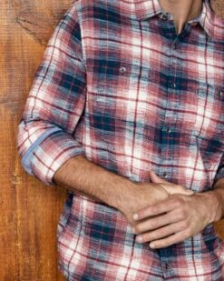 PATTERSON STRETCH FLANNEL SHIRT 14 PATTERSON STRETCH FLANNEL SHIRT -Cheap Shirts Store 15 Flag Anthem BigBear FW23 1435