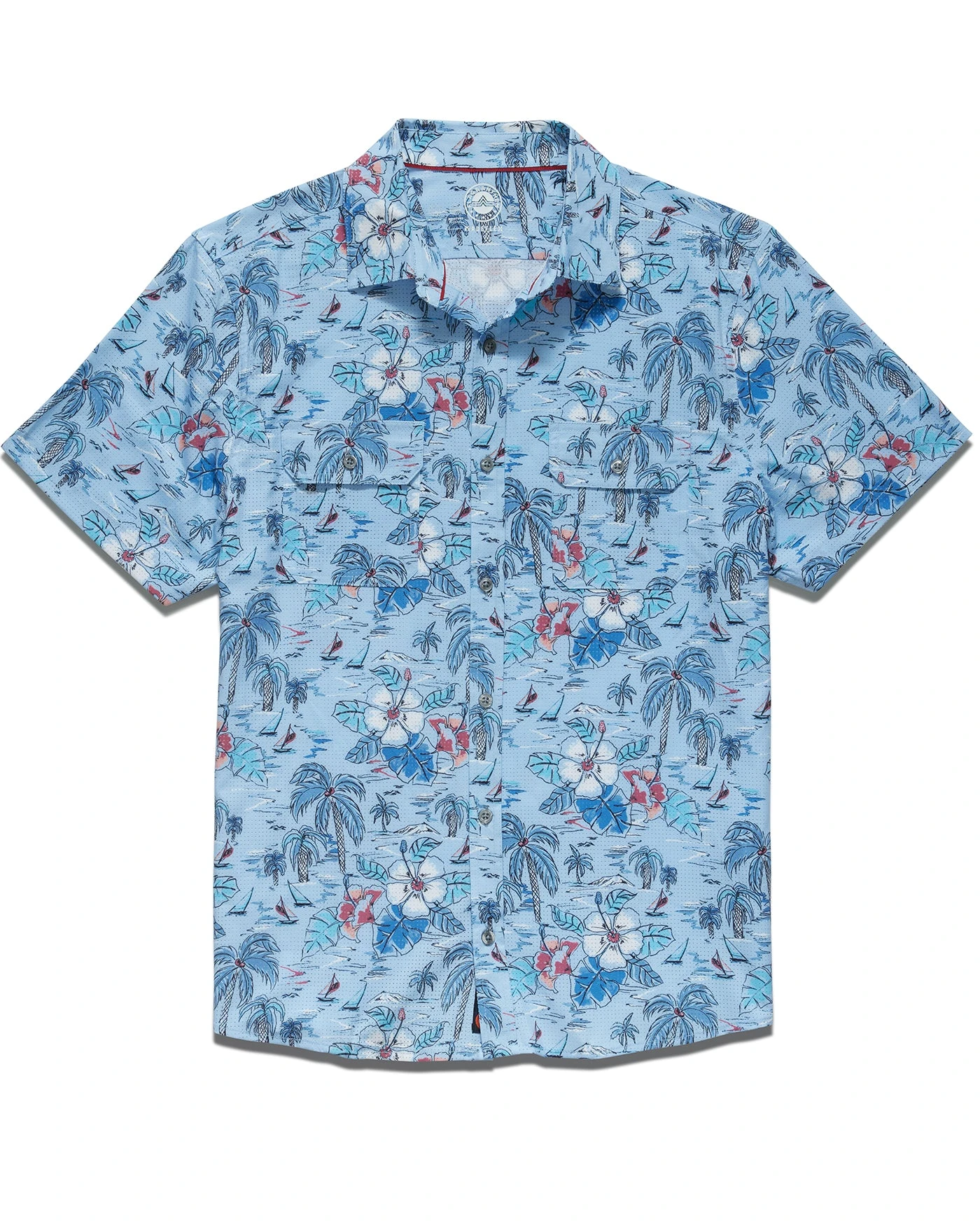 MADEFLEX TROPICAL PRINT UPF PERFORMANCE SHIRT (FINAL SALE) 2 MADEFLEX TROPICAL PRINT UPF PERFORMANCE SHIRT (FINAL SALE) - Image 2