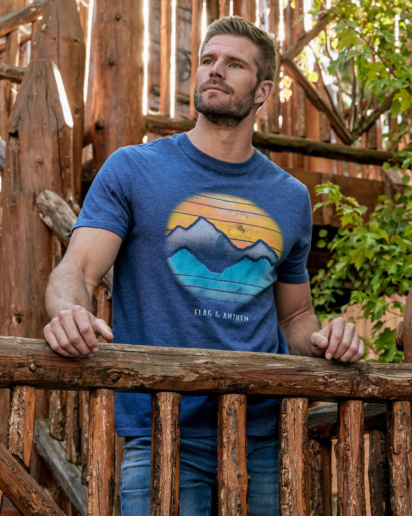 HAZY MOUNTAINS TEE 1 HAZY MOUNTAINS TEE