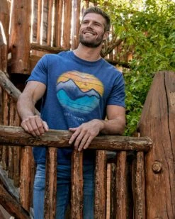 HAZY MOUNTAINS TEE 7 HAZY MOUNTAINS TEE -Cheap Shirts Store 37 Flag Anthem BigBear FW23 2792