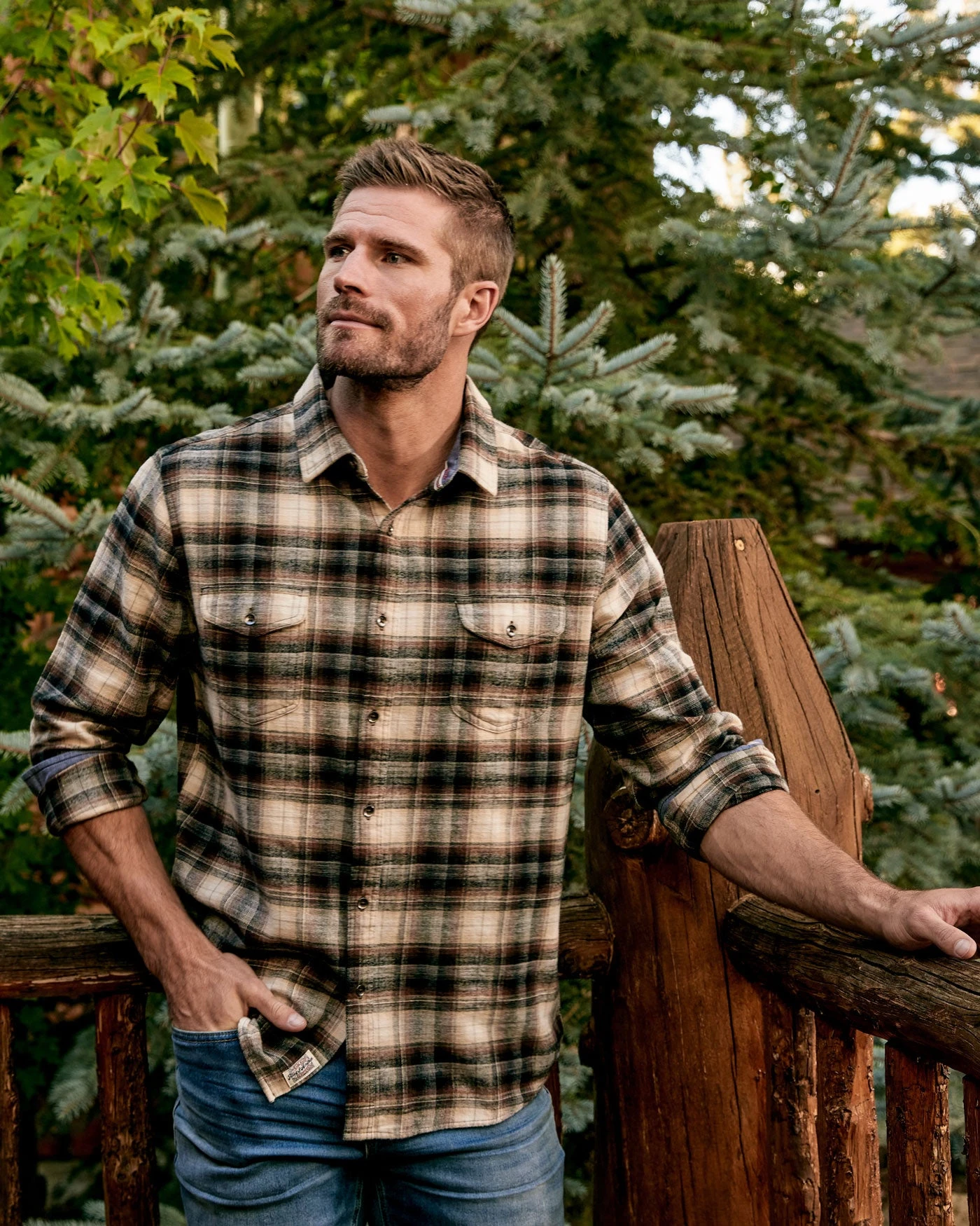 GORMAN FLANNEL SHIRT 5 GORMAN FLANNEL SHIRT - Image 5