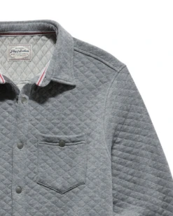 ALLOWAY QUILTED SHIRT JACKET 12 ALLOWAY QUILTED SHIRT JACKET -Cheap Shirts Store ALLOWayshirtjacketgrey2