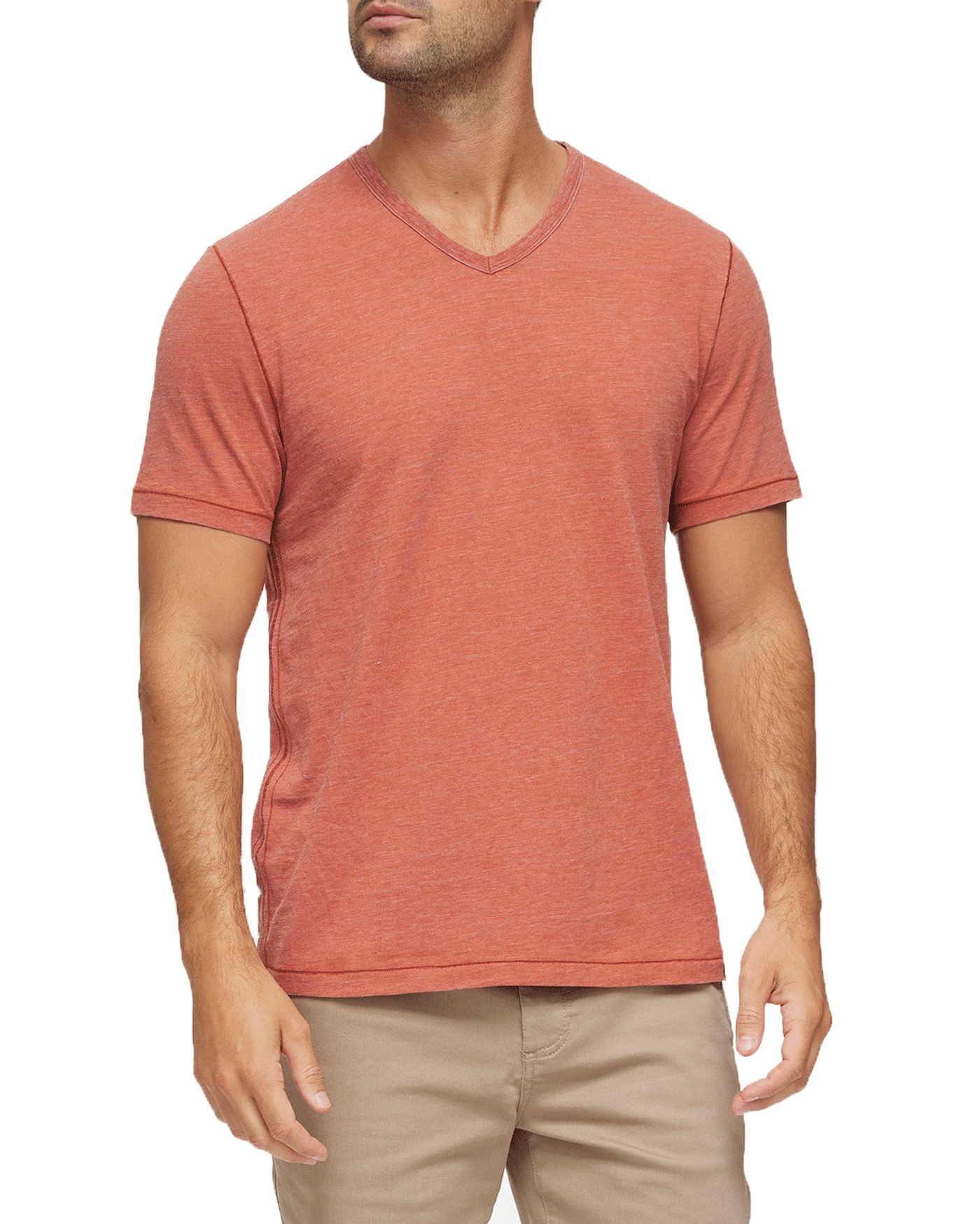 CHATHAM VINTAGE SOFT V-NECK TEE 1 CHATHAM VINTAGE SOFT V-NECK TEE