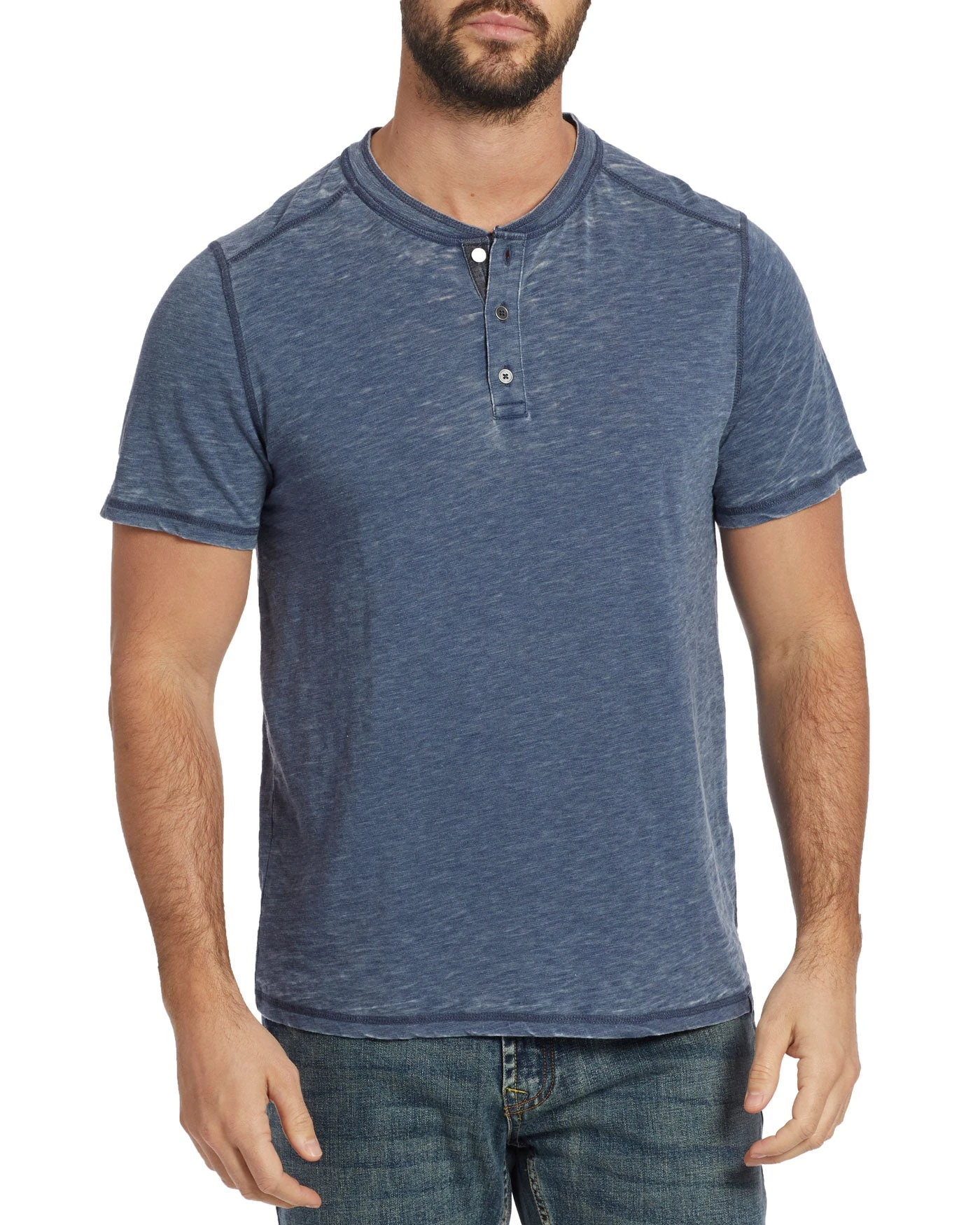 CHATHAM VINTAGE SOFT SS HENLEY 1 CHATHAM VINTAGE SOFT SS HENLEY