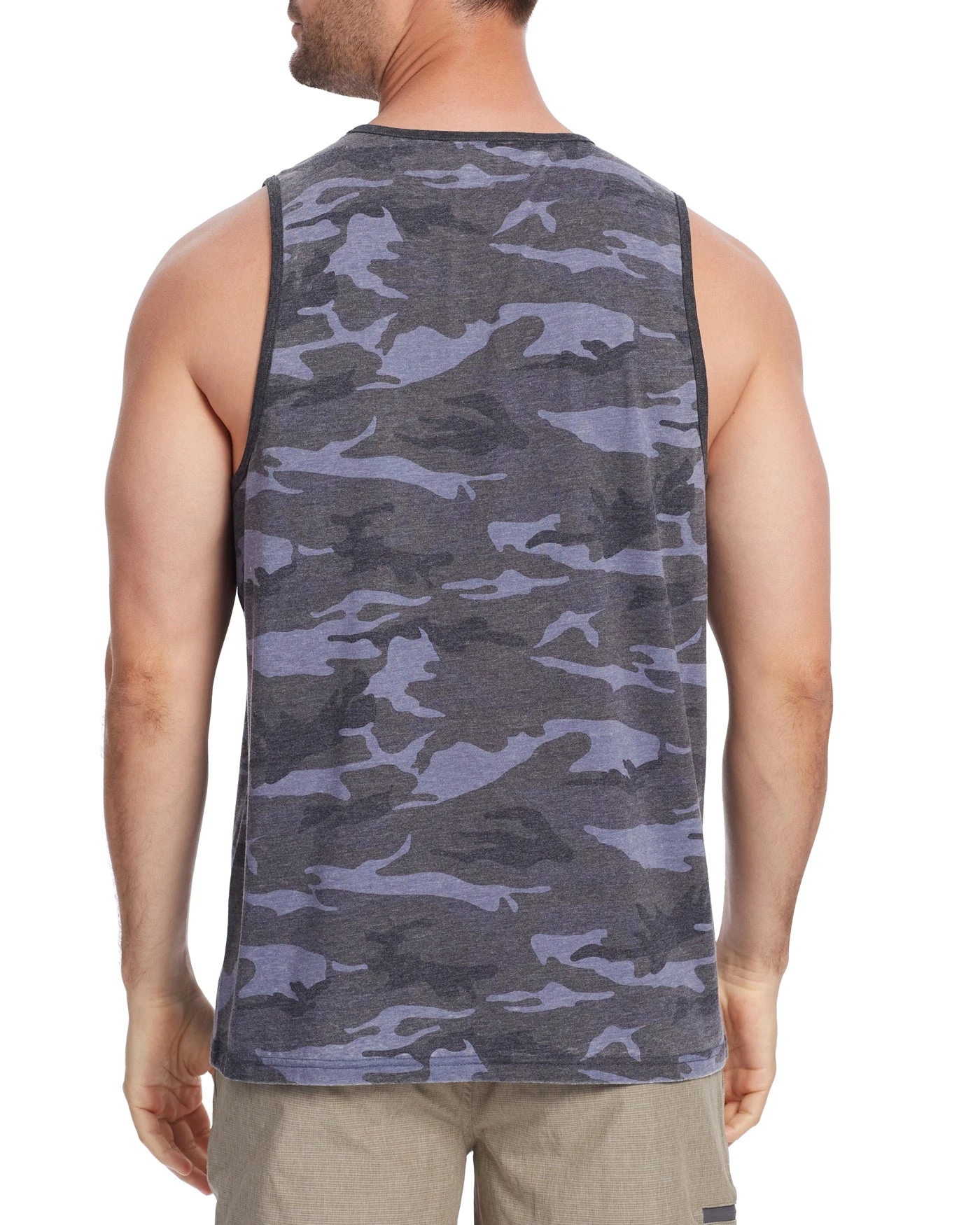 MALTA BURNOUT CAMO POCKET TANK (FINAL SALE) 3 MALTA BURNOUT CAMO POCKET TANK (FINAL SALE) - Image 3