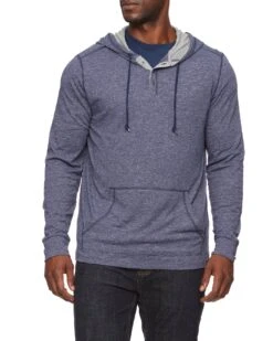 BIRMINGHAM SLUB HOODED HENLEY