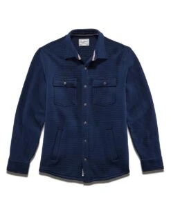 WALDORF SHIRT JACKET 8 WALDORF SHIRT JACKET -Cheap Shirts Store COREKT1532 WALDORF DOUBLE POCKET SHIRT JACKET NAVY 009