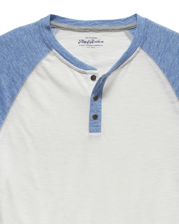 BIRMINGHAM SLUB RAGLAN HENLEY (FINAL SALE) 6 BIRMINGHAM SLUB RAGLAN HENLEY (FINAL SALE) - Image 6
