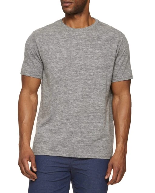 ROLLINS SNOW SLUB CREWNECK TEE 2 ROLLINS SNOW SLUB CREWNECK TEE -Cheap Shirts Store COREKT1738 ROLLINS SS SNOW SLUB CREWNECK TEE GREY 003