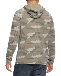 DUNBARTON CAMO BURNOUT HOODIE 10 DUNBARTON CAMO BURNOUT HOODIE -Cheap Shirts Store COREKT806 CAMO DUNBARTON CAMO PRINT BURNOUT JERSEY LS HENLEY HOODIE 028