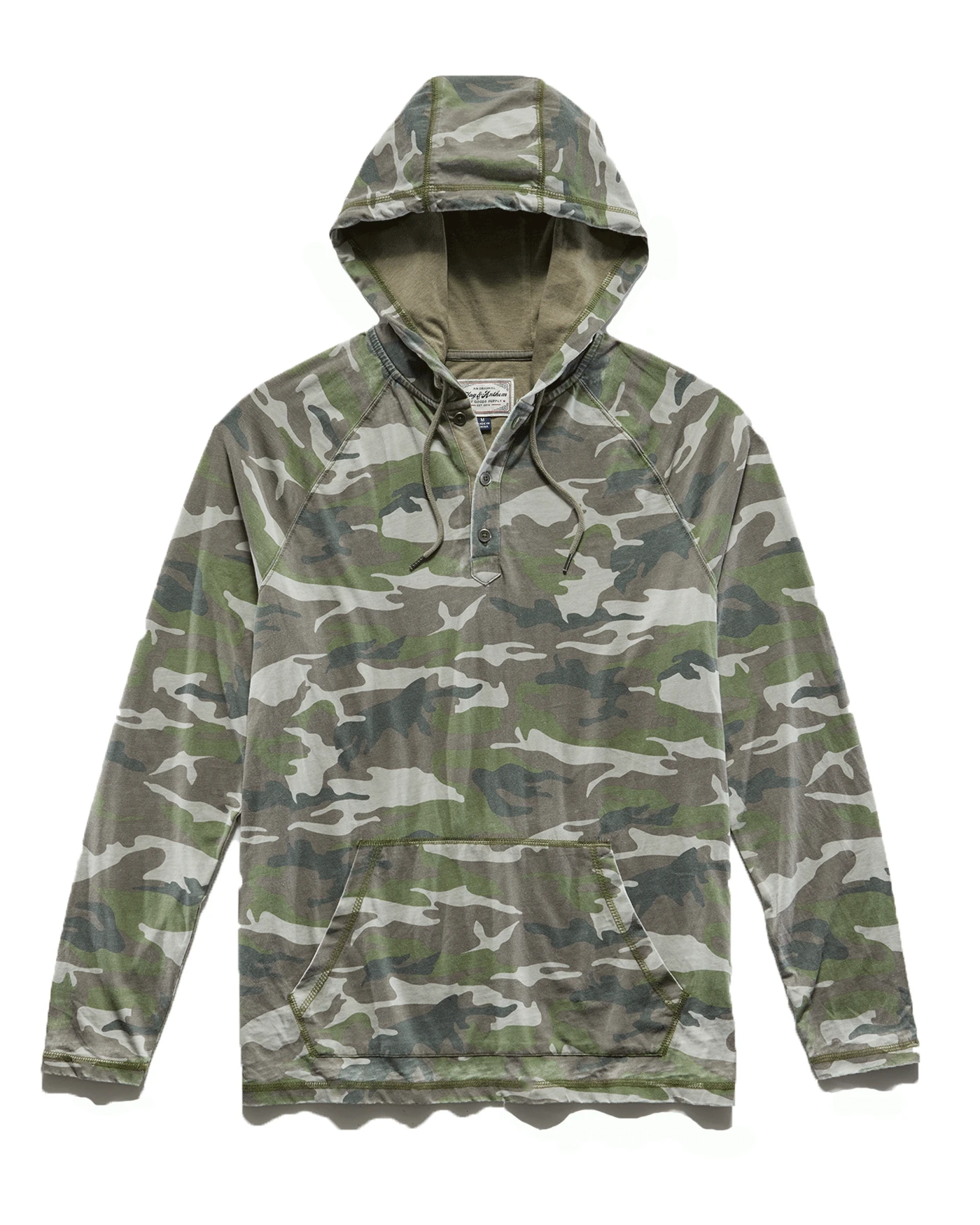DUNBARTON CAMO BURNOUT HOODIE 2 DUNBARTON CAMO BURNOUT HOODIE - Image 2