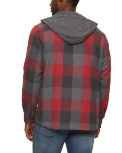 EVANSTON HOODED SHIRT JACKET 9 EVANSTON HOODED SHIRT JACKET -Cheap Shirts Store COREOW510V EVANSTON THERMAL LINED HOODED SHIRT JACKET RED CHARCOAL 032 6cae885f 5f05 4c2b 8bd2 a39124aef574