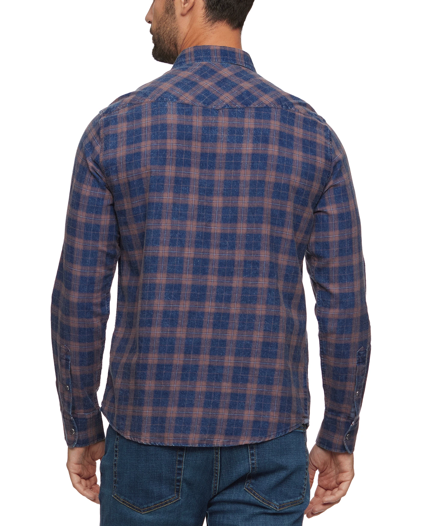 FOWLER VINTAGE WASHED WESTERN SHIRT 3 FOWLER VINTAGE WASHED WESTERN SHIRT - Image 3