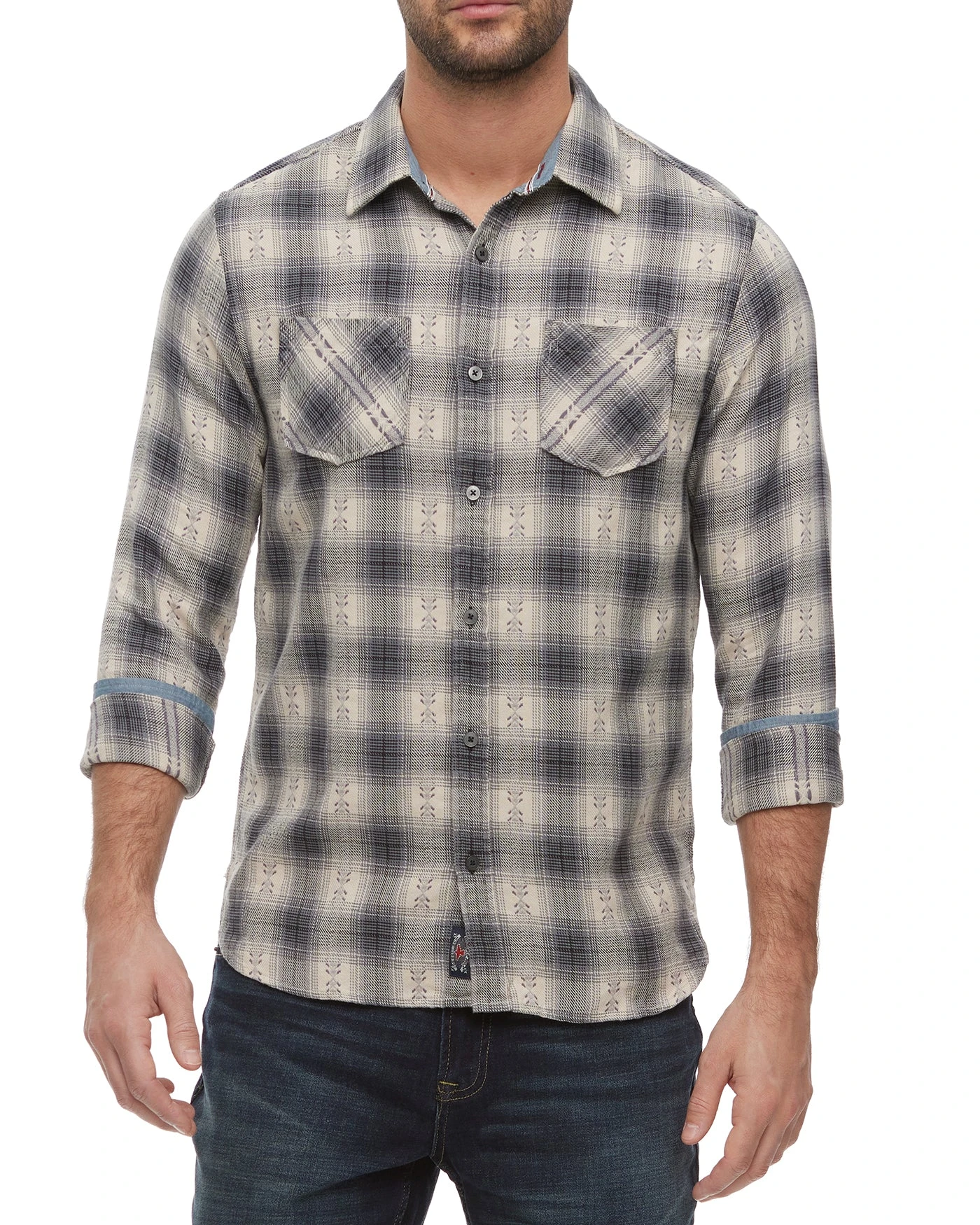 ALBEE TEXTURED SHIRT 1 ALBEE TEXTURED SHIRT
