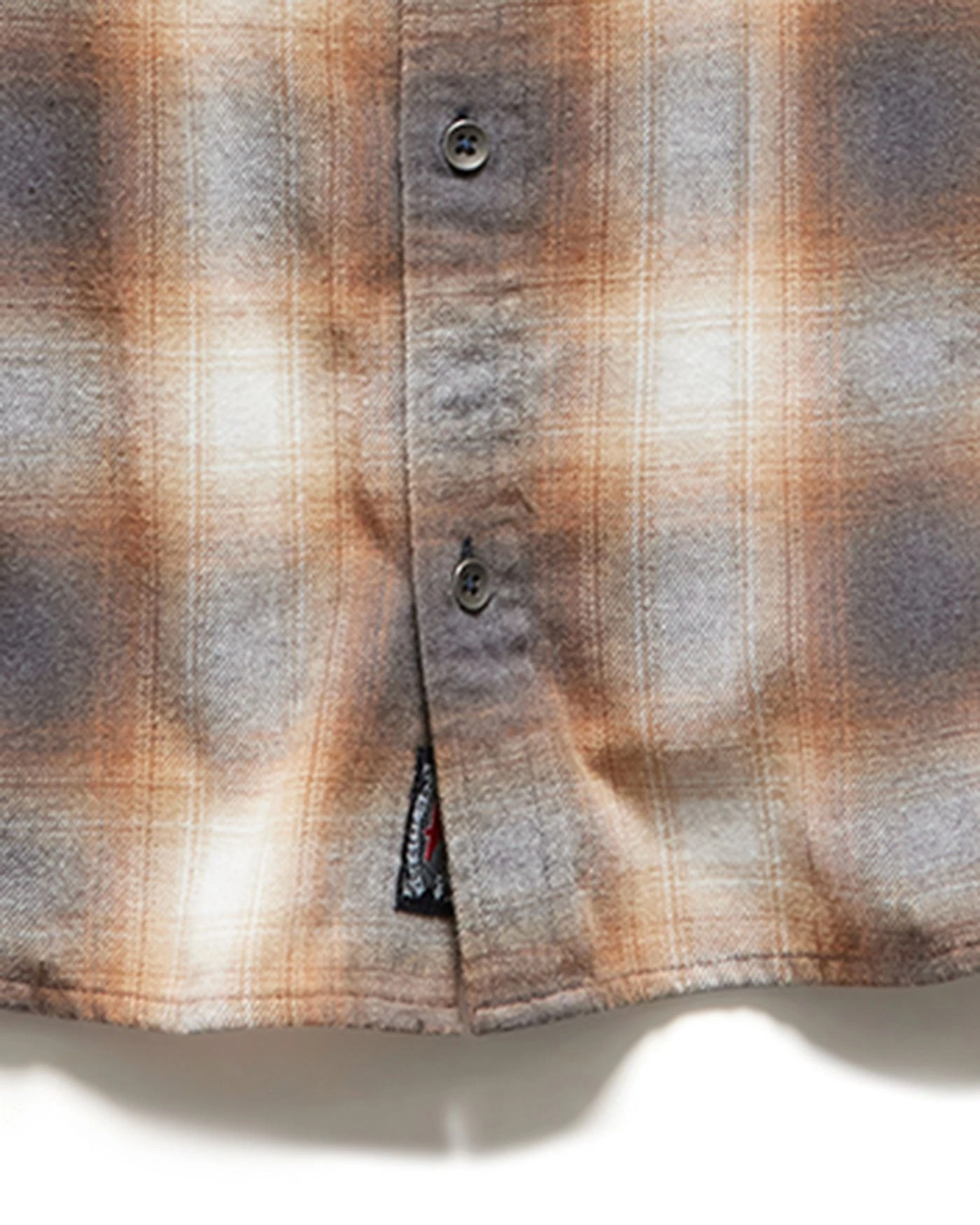 HENSON VINTAGE WASHED FLANNEL SHIRT 6 HENSON VINTAGE WASHED FLANNEL SHIRT - Image 6