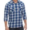 FRANKLIN VINTAGE WASHED WESTERN FLANNEL SHIRT