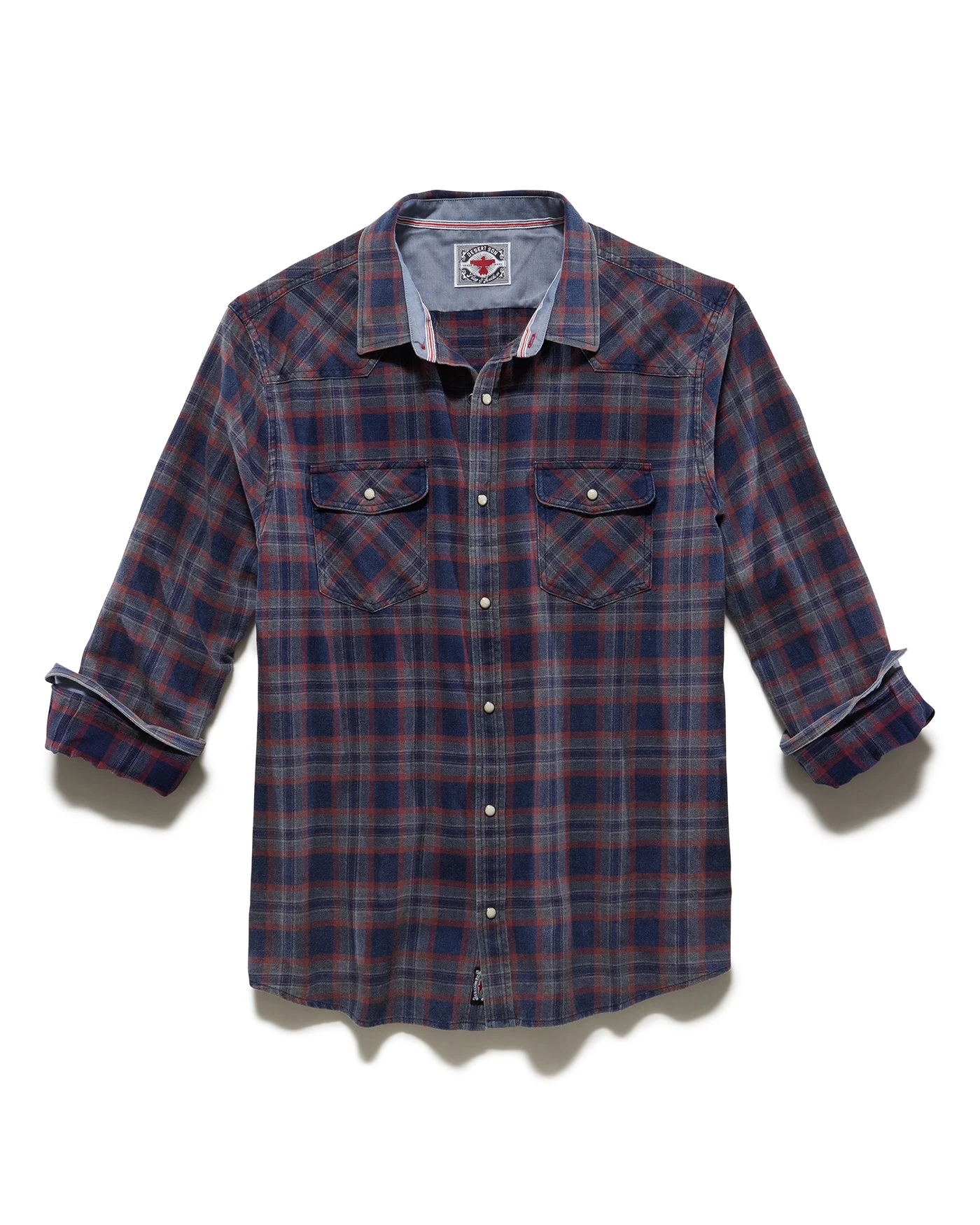 MAYBROOK VINTAGE WASHED WESTERN SHIRT 2 MAYBROOK VINTAGE WASHED WESTERN SHIRT - Image 2