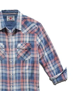 WINCHESTER VINTAGE WASHED WESTERN SHIRT 8 WINCHESTER VINTAGE WASHED WESTERN SHIRT -Cheap Shirts Store DS HO22WS808 WIINCHESTER LS VINTAGE WASH WESTERN SHIRT RED NAVY WHITE 005