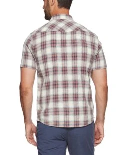 LANDRUM VINTAGE WASHED SS WESTERN SHIRT 7 LANDRUM VINTAGE WASHED SS WESTERN SHIRT -Cheap Shirts Store DS SM23WS1360 RED CREAM 614