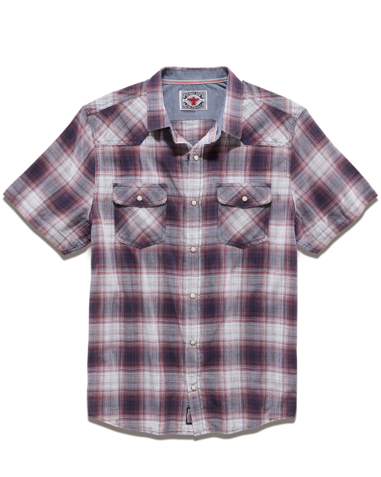 MILLPORT VINTAGE WASHED WESTERN SHIRT (FINAL SALE) 2 MILLPORT VINTAGE WASHED WESTERN SHIRT (FINAL SALE) - Image 2