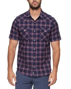 FOWLER VINTAGE WASHED SS WESTERN SHIRT