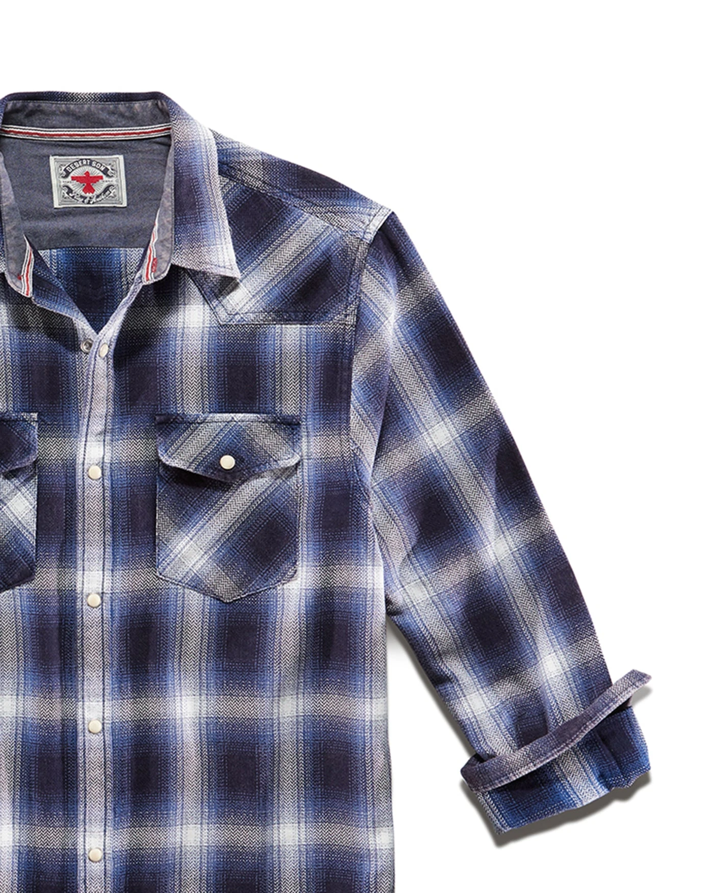 ARLINGTON VINTAGE WASHED WESTERN SHIRT 5 ARLINGTON VINTAGE WASHED WESTERN SHIRT - Image 5