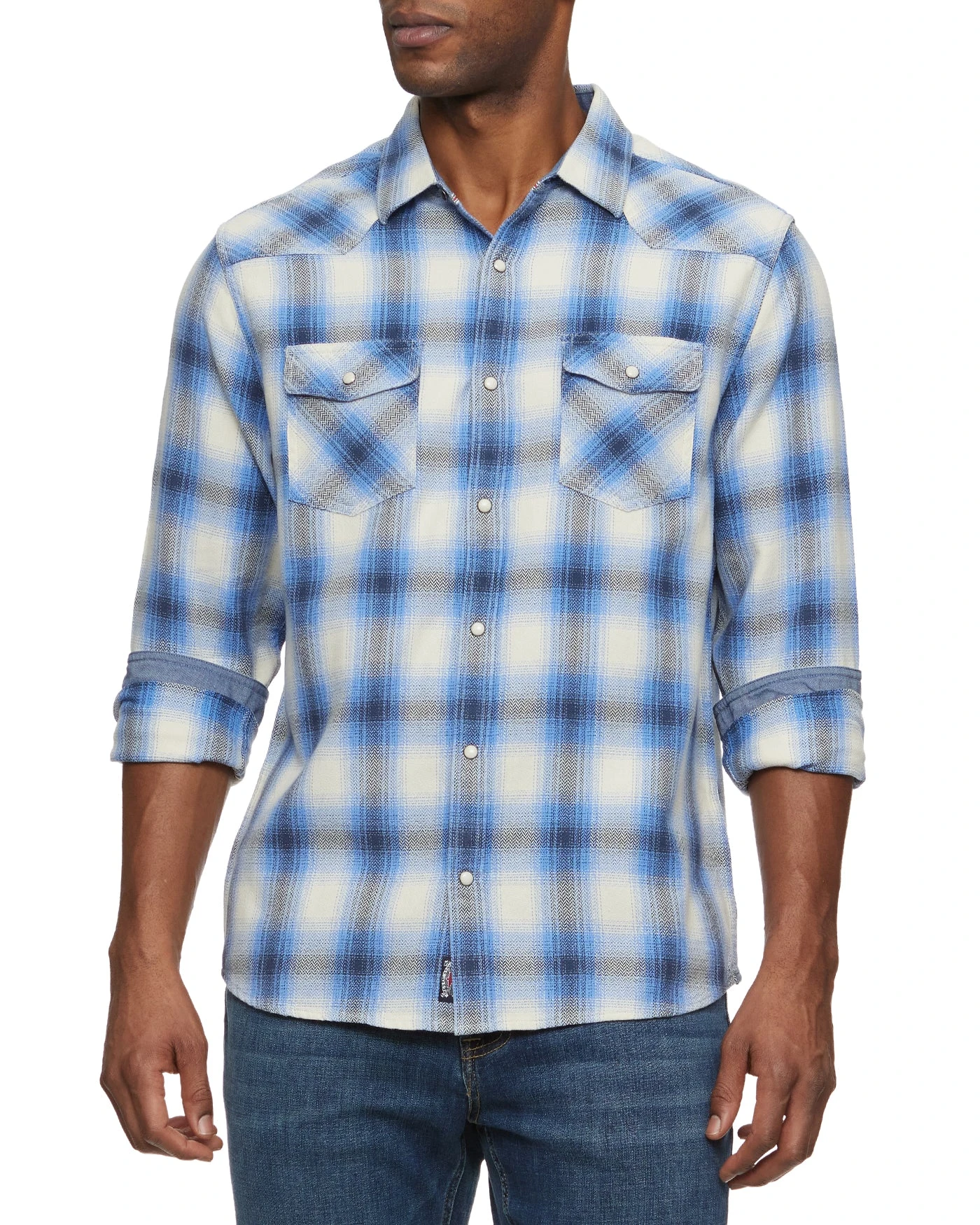 FINDLAY VINTAGE WASHED WESTERN SHIRT 2 FINDLAY VINTAGE WASHED WESTERN SHIRT - Image 2