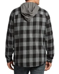 HARRELLS HOODED SHIRT JACKET 13 HARRELLS HOODED SHIRT JACKET -Cheap Shirts Store FA19OW509 BCHBOP SOUTHFIELD HOODED SHIRT JACKET 010