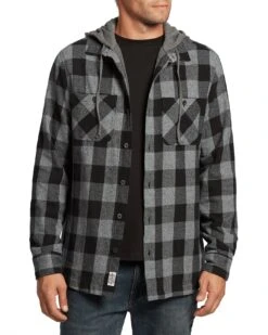 HARRELLS HOODED SHIRT JACKET 12 HARRELLS HOODED SHIRT JACKET -Cheap Shirts Store FA19OW509 BCHBOP SOUTHFIELD HOODED SHIRT JACKET 027