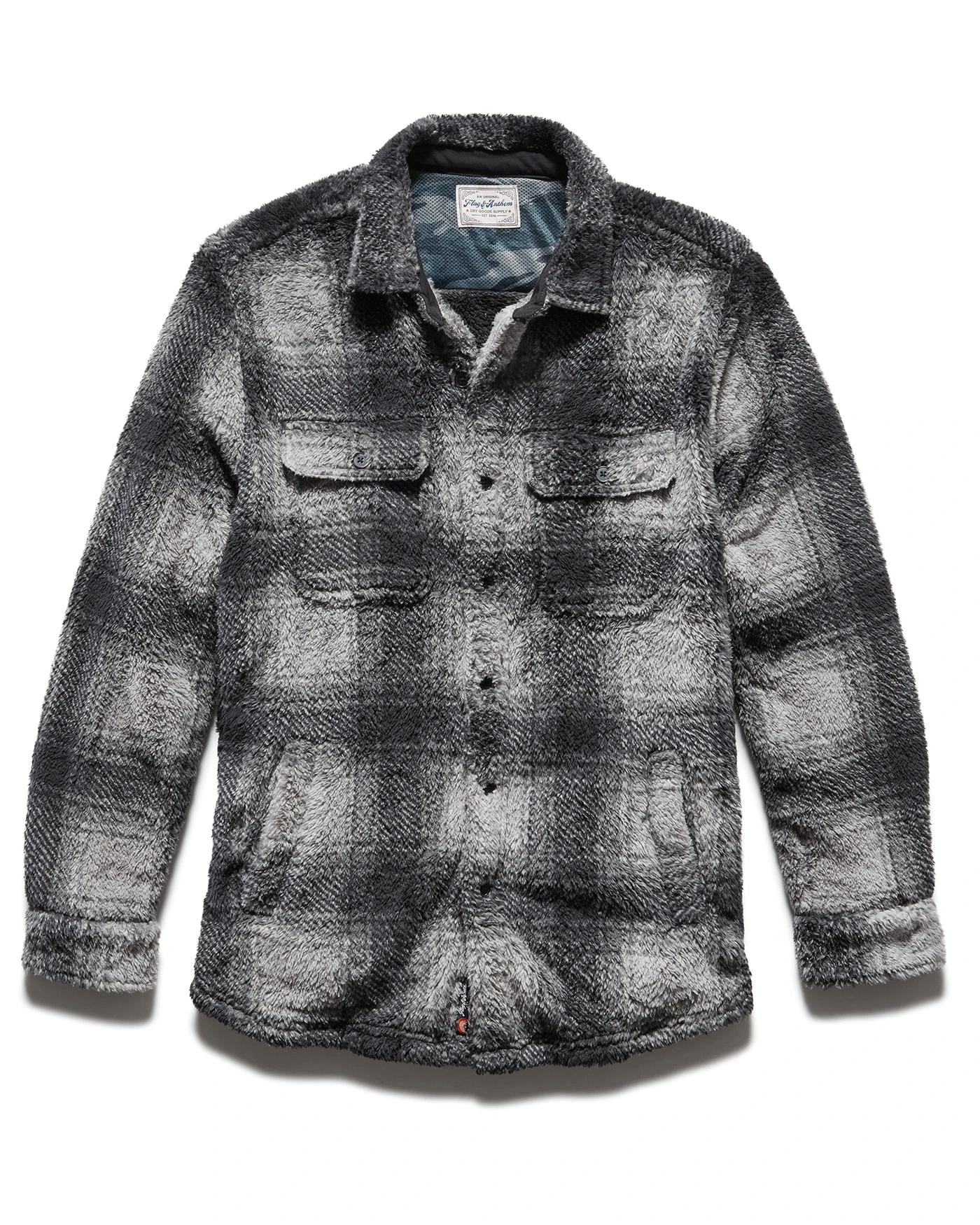 ATOKA SHAGGY SHERPA SHIRT JACKET 3 ATOKA SHAGGY SHERPA SHIRT JACKET - Image 3