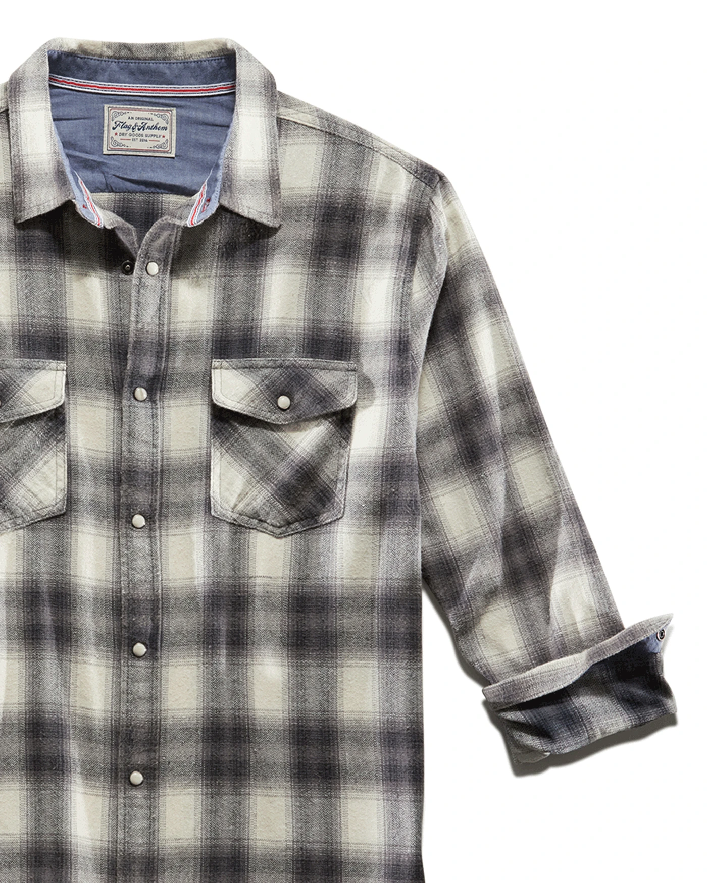 ALMA VINTAGE WASHED FLANNEL SHIRT 6 ALMA VINTAGE WASHED FLANNEL SHIRT - Image 6