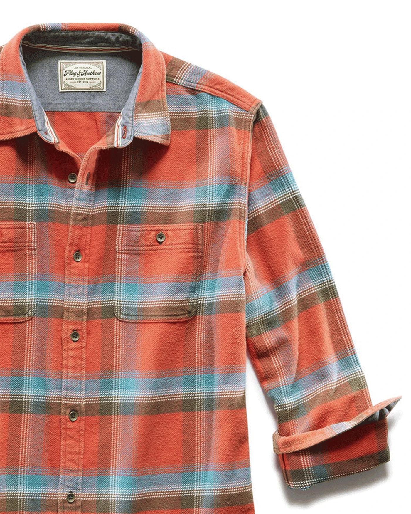 LARKSPUR FLANNEL SHIRT 5 LARKSPUR FLANNEL SHIRT - Image 5