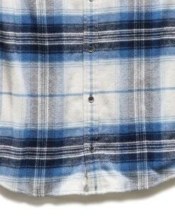 DEMAREST FLANNEL SHIRT 13 DEMAREST FLANNEL SHIRT -Cheap Shirts Store FA21WS057 DEMAREST NVYWHT 008