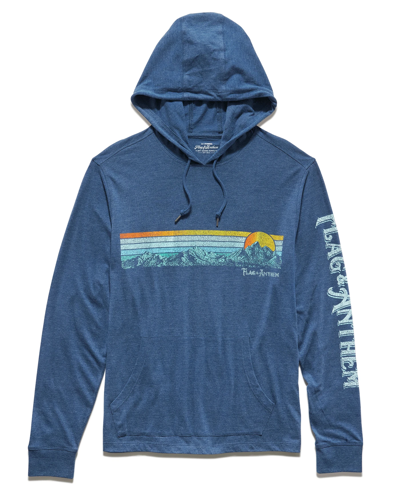 MOUNTAIN PANORAMA SUNSET HOODIE 2 MOUNTAIN PANORAMA SUNSET HOODIE - Image 2