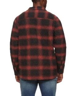 ROCKINGHAM QUILTED SHIRT JACKET 13 ROCKINGHAM QUILTED SHIRT JACKET -Cheap Shirts Store FA22OW804 ROCKINGHAM QUILTED SHIRT JACKET RUST BLACK 016