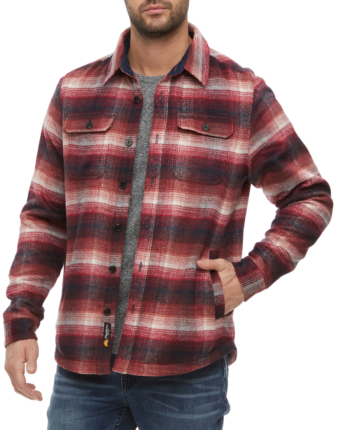 KALIDA FLEECE-LINED SHIRT JACKET 4 KALIDA FLEECE-LINED SHIRT JACKET - Image 4