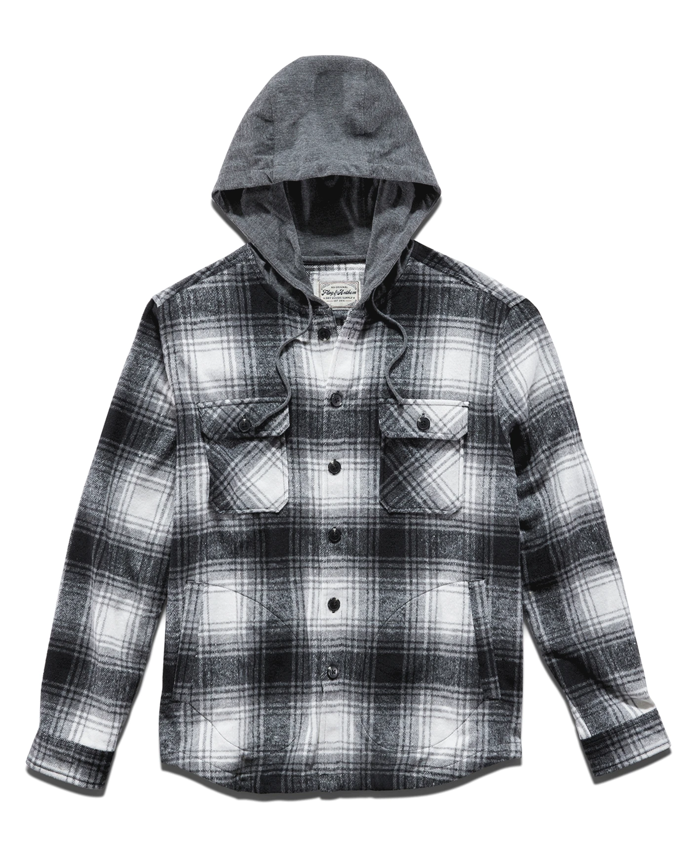 BOISE HOODED SHIRT JACKET 2 BOISE HOODED SHIRT JACKET - Image 2