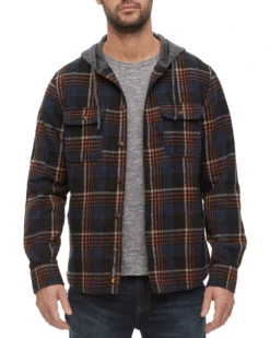 Cheap Shirts Store 41 SUMMIT HOODED SHIRT JACKET