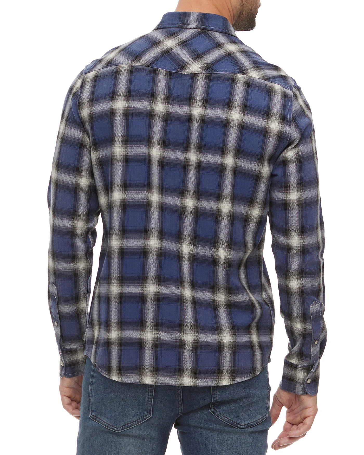 MOORES VINTAGE WASHED WESTERN SHIRT 3 MOORES VINTAGE WASHED WESTERN SHIRT - Image 3