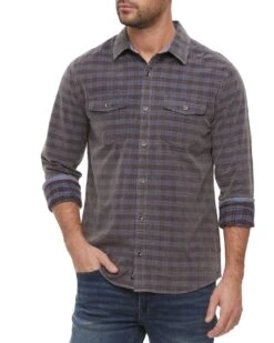 HERALD VINTAGE WASHED CORDUROY SHIRT