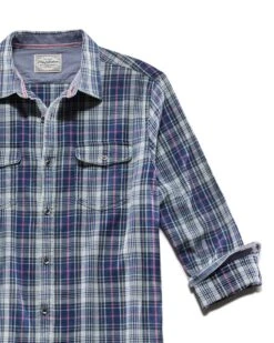 MATFIELD VINTAGE WASHED SHIRT 6 MATFIELD VINTAGE WASHED SHIRT -Cheap Shirts Store FA22WS895 NAVYMCMd 003