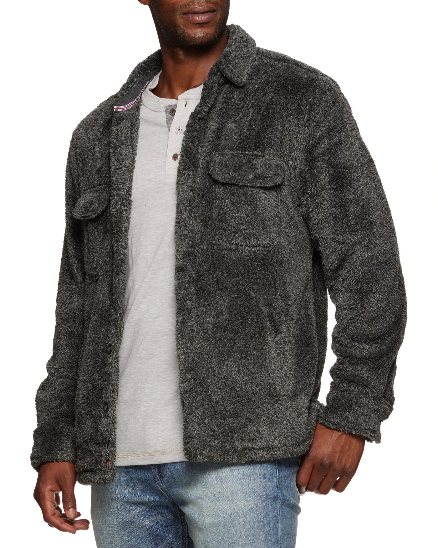 EARLHAM SHERPA SHIRT JACKET 1 EARLHAM SHERPA SHIRT JACKET