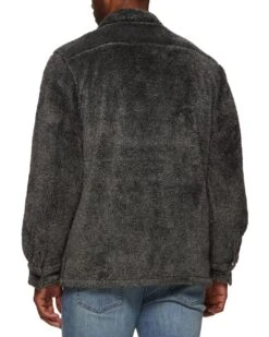 EARLHAM SHERPA SHIRT JACKET 6 EARLHAM SHERPA SHIRT JACKET -Cheap Shirts Store FA23OW859 EARLHAM SHERPA SHIRT JACKET CHARCOAL 018