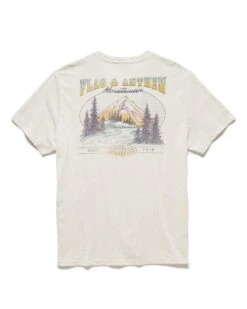 MOUNTAINEER STREAM TEE 7 MOUNTAINEER STREAM TEE -Cheap Shirts Store FA23SS1228 MOUNTAINEER STREAM SS TEE VINTAGE WHITE 004