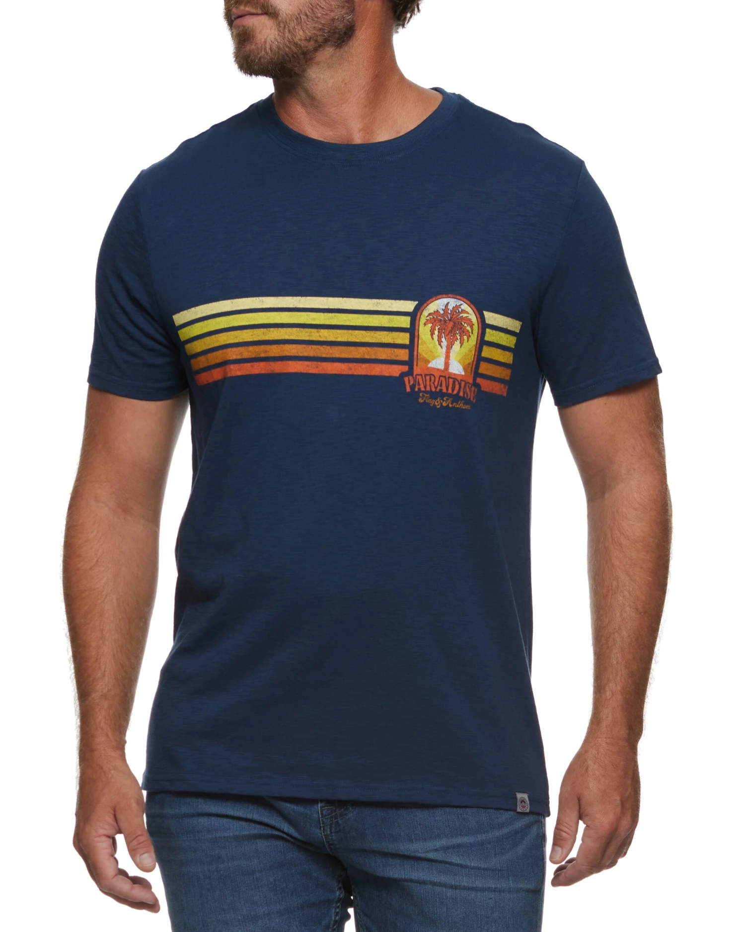 PARADISE PALMS SLUB TEE 1 PARADISE PALMS SLUB TEE