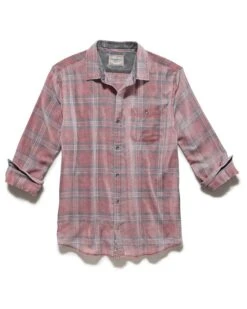 PAXTON VINTAGE SOFT SHIRT 11 PAXTON VINTAGE SOFT SHIRT -Cheap Shirts Store FA23WS1525 PAXTON LS VINTAGE SOFT SINGLE POCKET SHIRT RED BLACK 005
