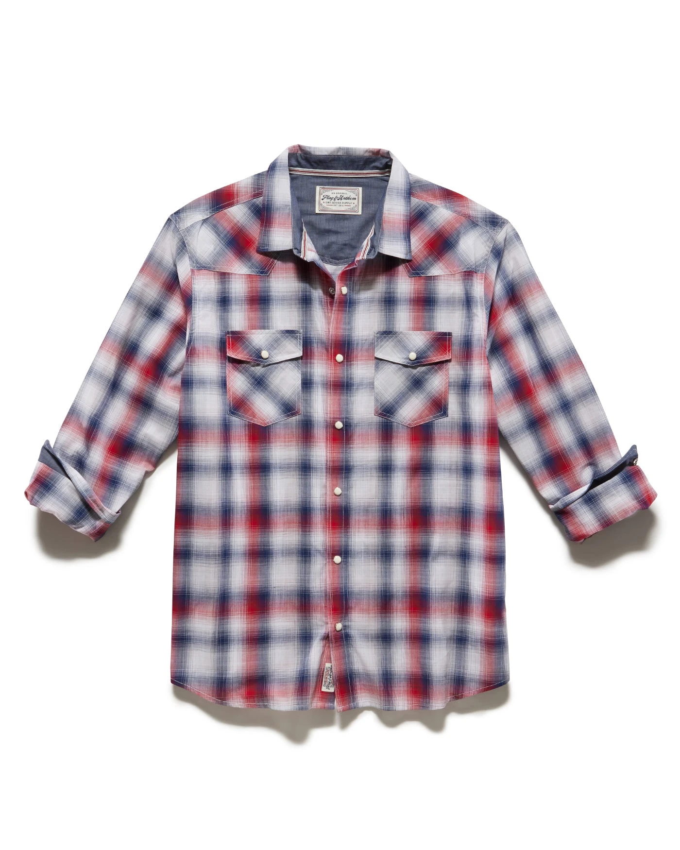 NASH SLUB WESTERN SHIRT 2 NASH SLUB WESTERN SHIRT - Image 2