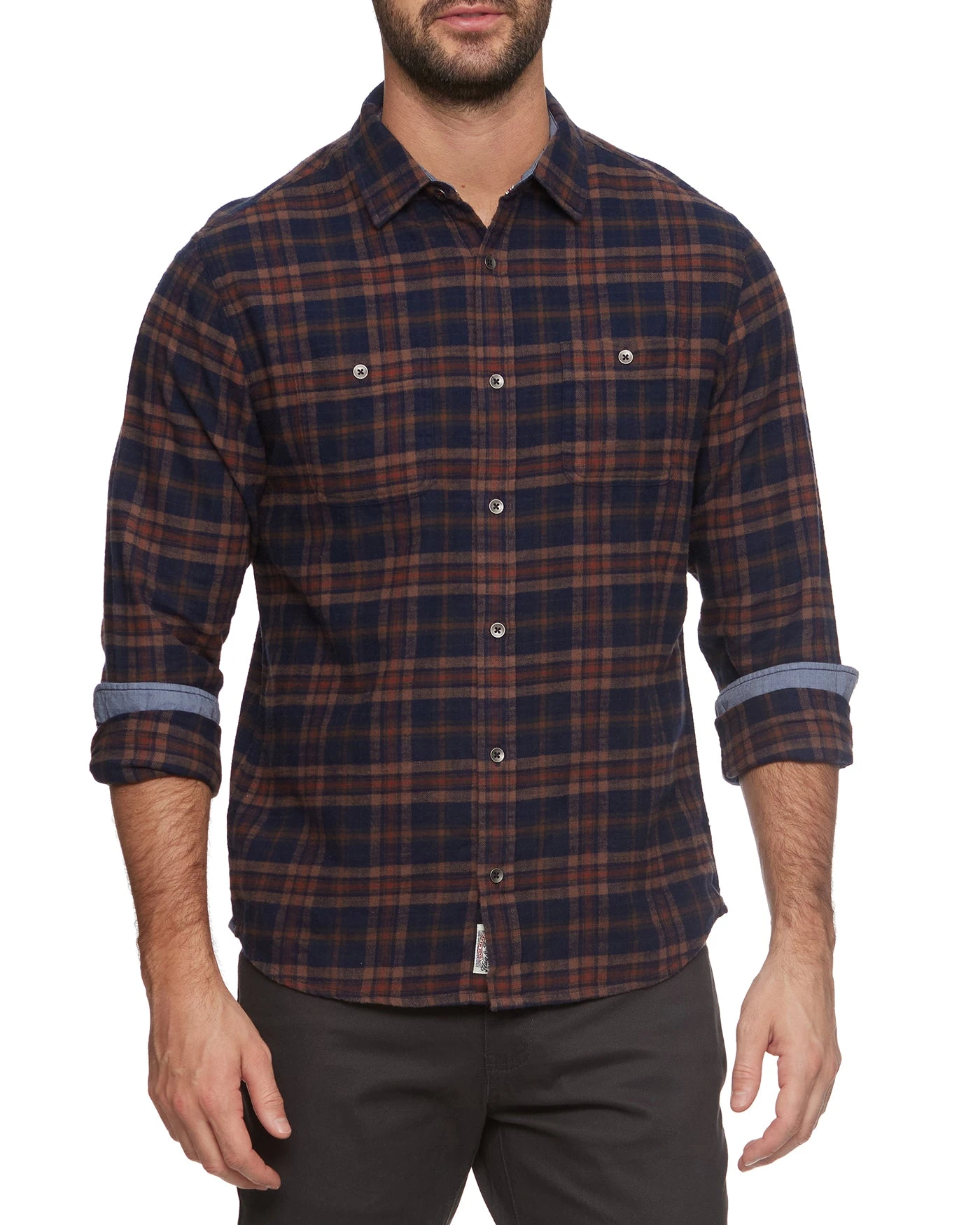 OLIVER STRETCH FLANNEL SHIRT 4 OLIVER STRETCH FLANNEL SHIRT - Image 4