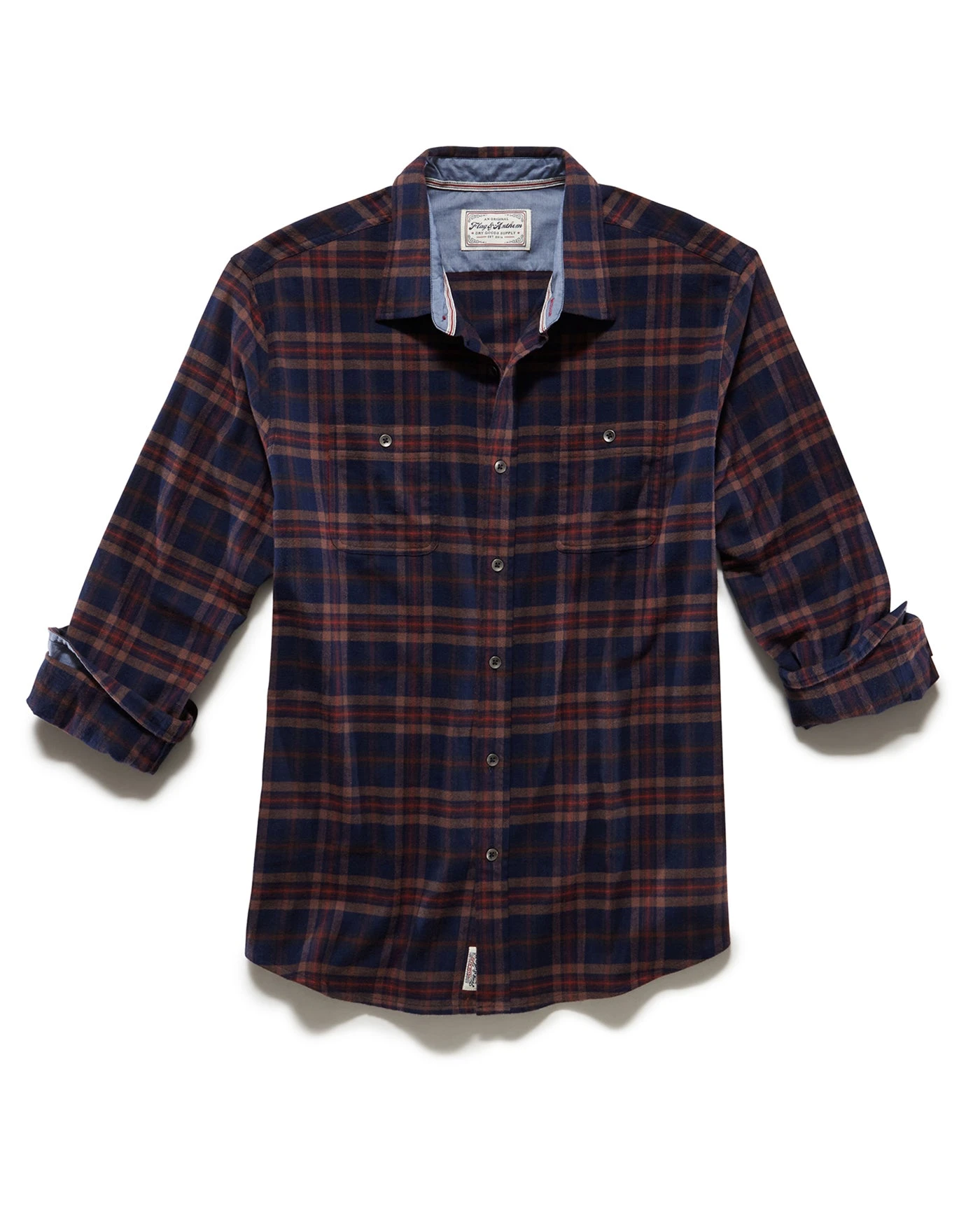 OLIVER STRETCH FLANNEL SHIRT 2 OLIVER STRETCH FLANNEL SHIRT - Image 2