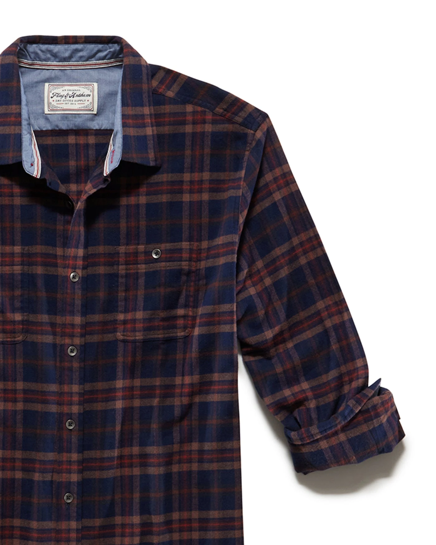 OLIVER STRETCH FLANNEL SHIRT 5 OLIVER STRETCH FLANNEL SHIRT - Image 5